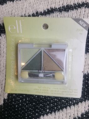 ELF Brightening Eye Color Quad Eyeshadow Palette | Ivy